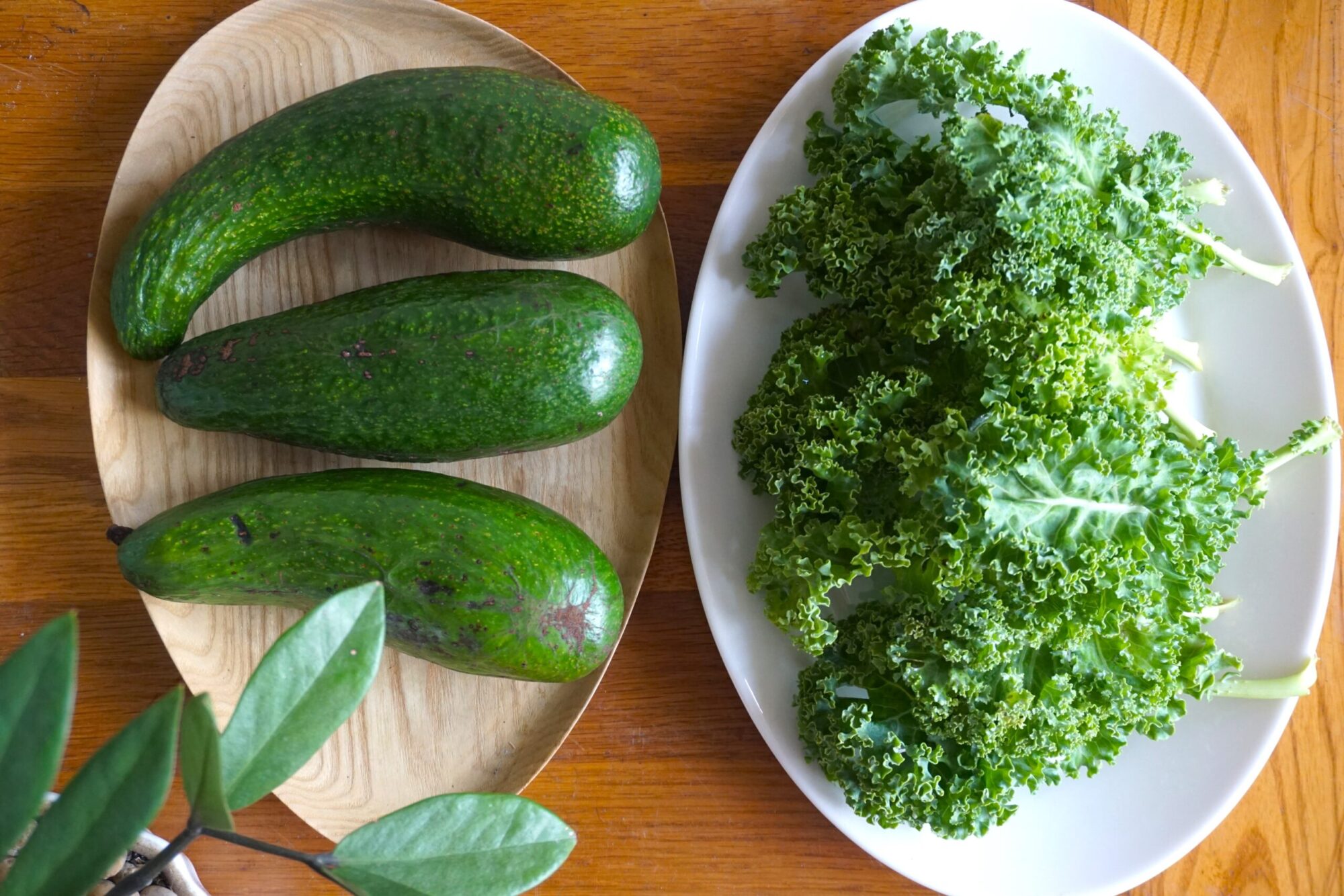 trái bơ cải kale lựa chọn thực phẩm đúng